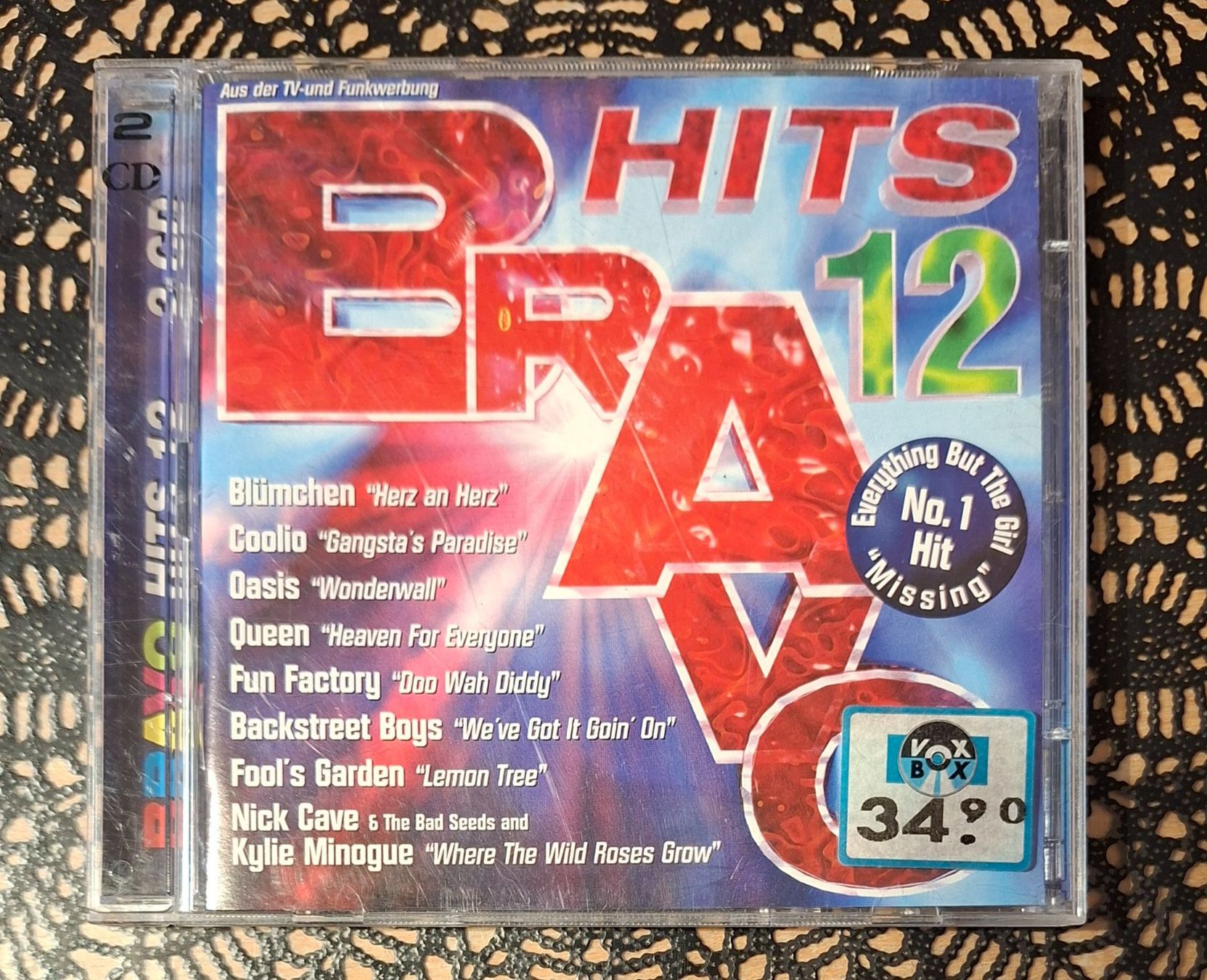 CD: Bravo Hits 12, Doppel CD, 1996, Hit Compilation, Sampler – Usato da Amriswil venduto da Celini3