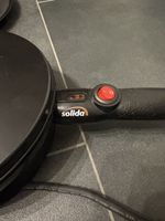 Elektrischer Crêpe-Maker Solida schwarz guter Zustand