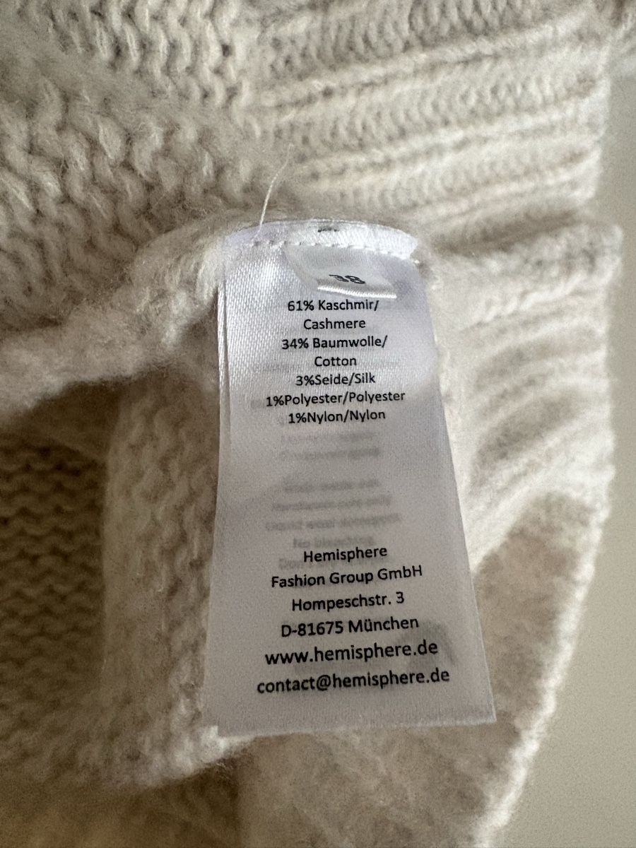 Hemisphere Pulls & Sweat-shirts: Kaschmir Pullover Hemisphere – Neuf (Voir description) à Basel par Claudiam57 2