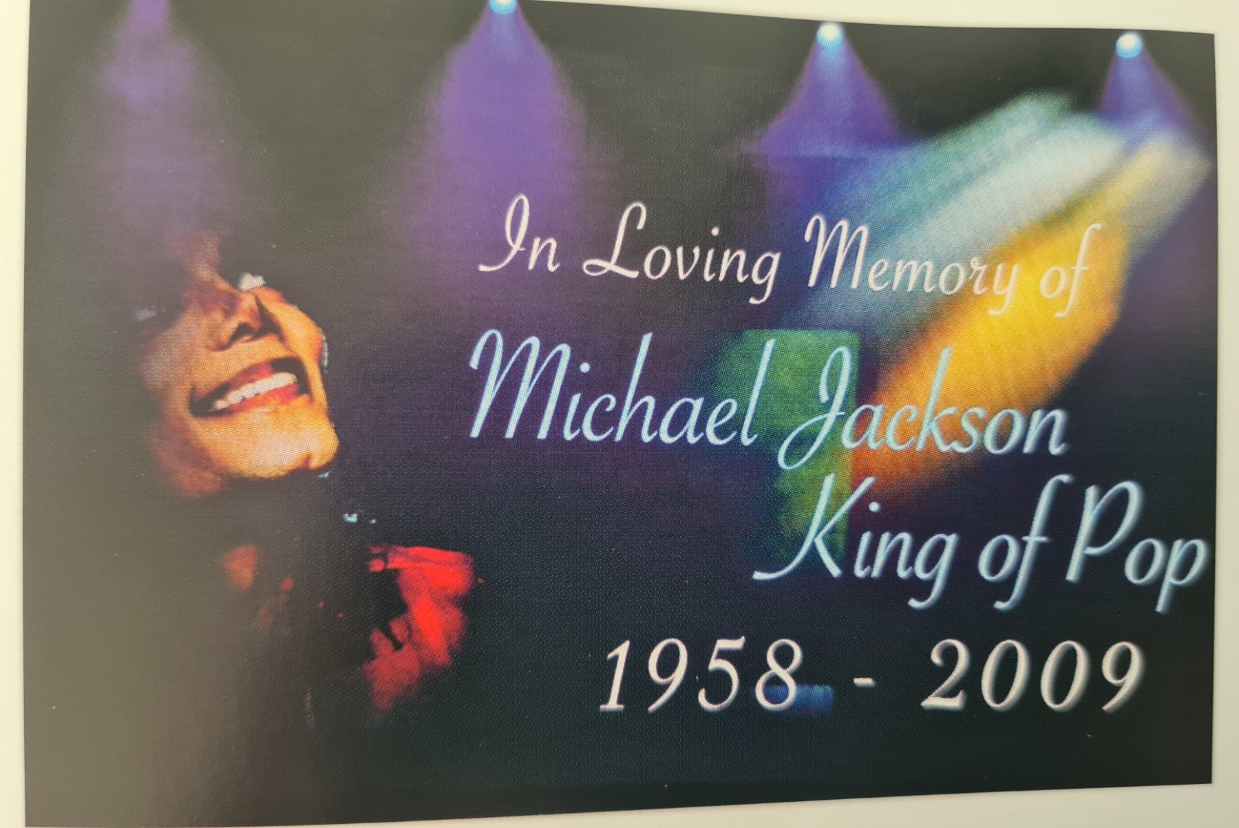 Libri: Buch Michael Jackson King of Pop 2009 – Usato da Winterthur venduto da bibummi 2