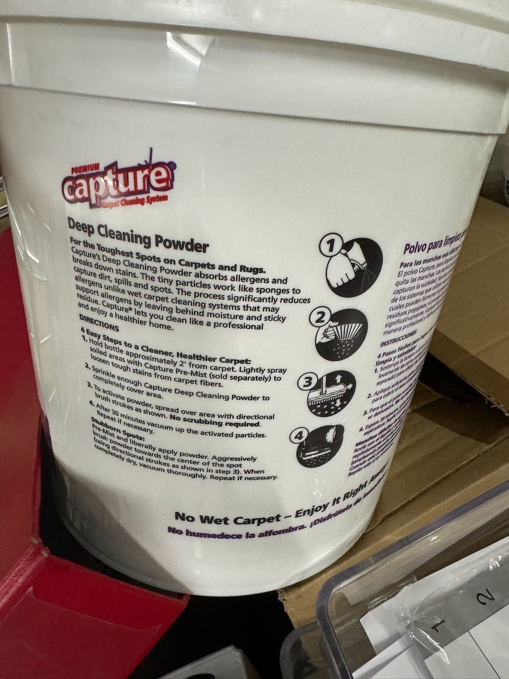 Produits de nettoyage & entretien: Capture Deep Cleaning Powder SD022 – D'occasion à Zürich par Zapro 1