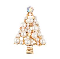 Brosche Christbaum ( Weihnachtsbaum)