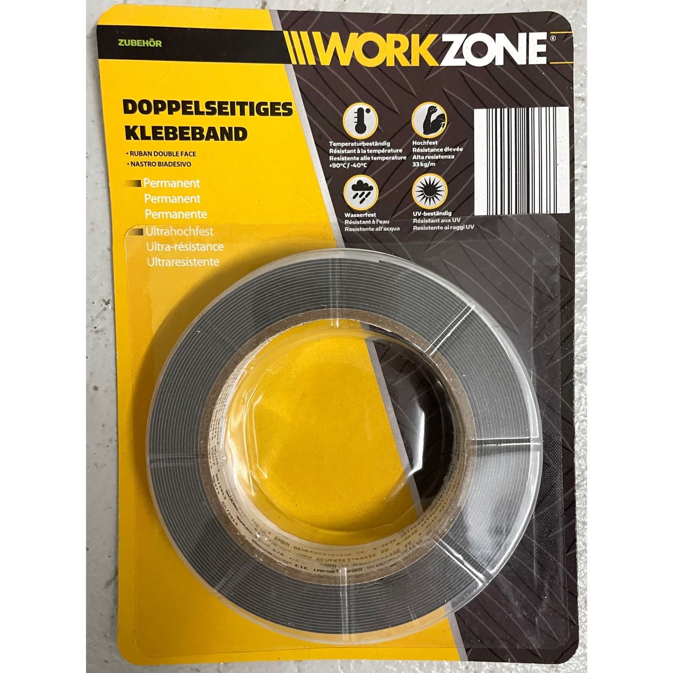 Sticker: Doppelseitiges Klebeband, Work Zone – Nuovo e nell'imballaggio originale da Amriswil venduto da fit8580