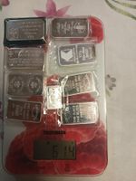 Lot de lingots argent divers marques occasion bon état