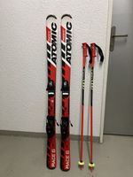 Atomic  Kinderski 130cm+Stöcke 105cm