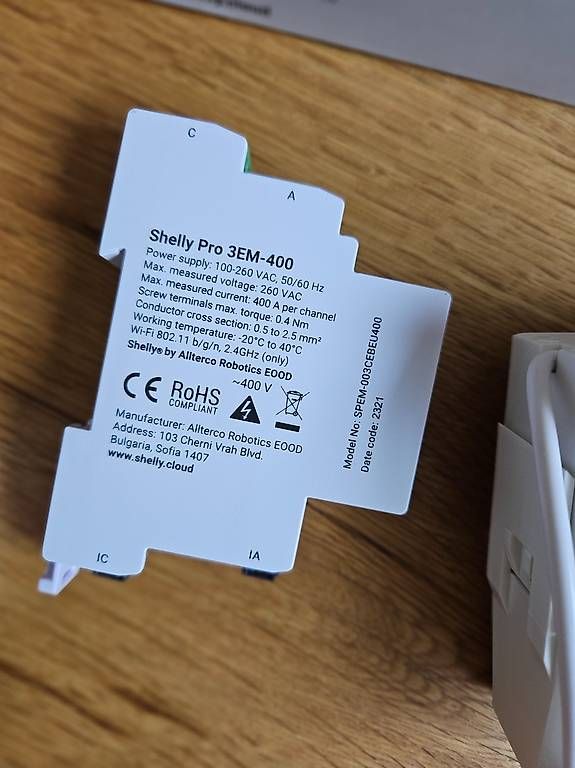 Mesurer: Shelly Pro 3EM 400A – D'occasion à Gossau ZH par collectr 4