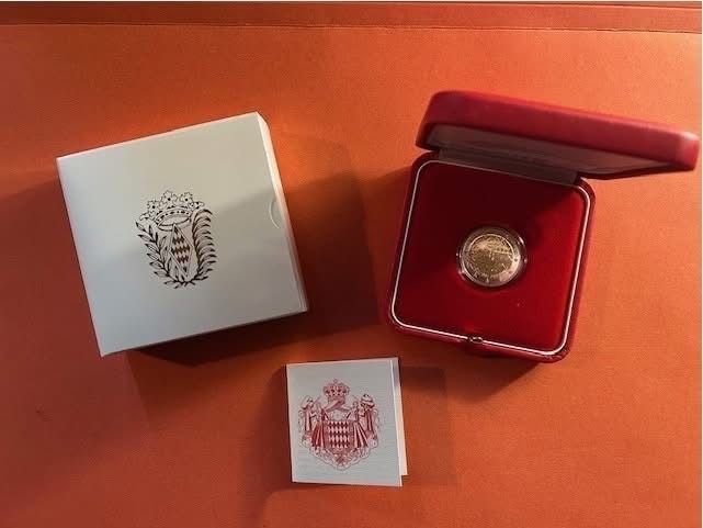Tutti le monete: 2 euro Monaco 2025 les beaux – Nuovo e nell'imballaggio originale da Montreux venduto da Kokebullterrier1 1