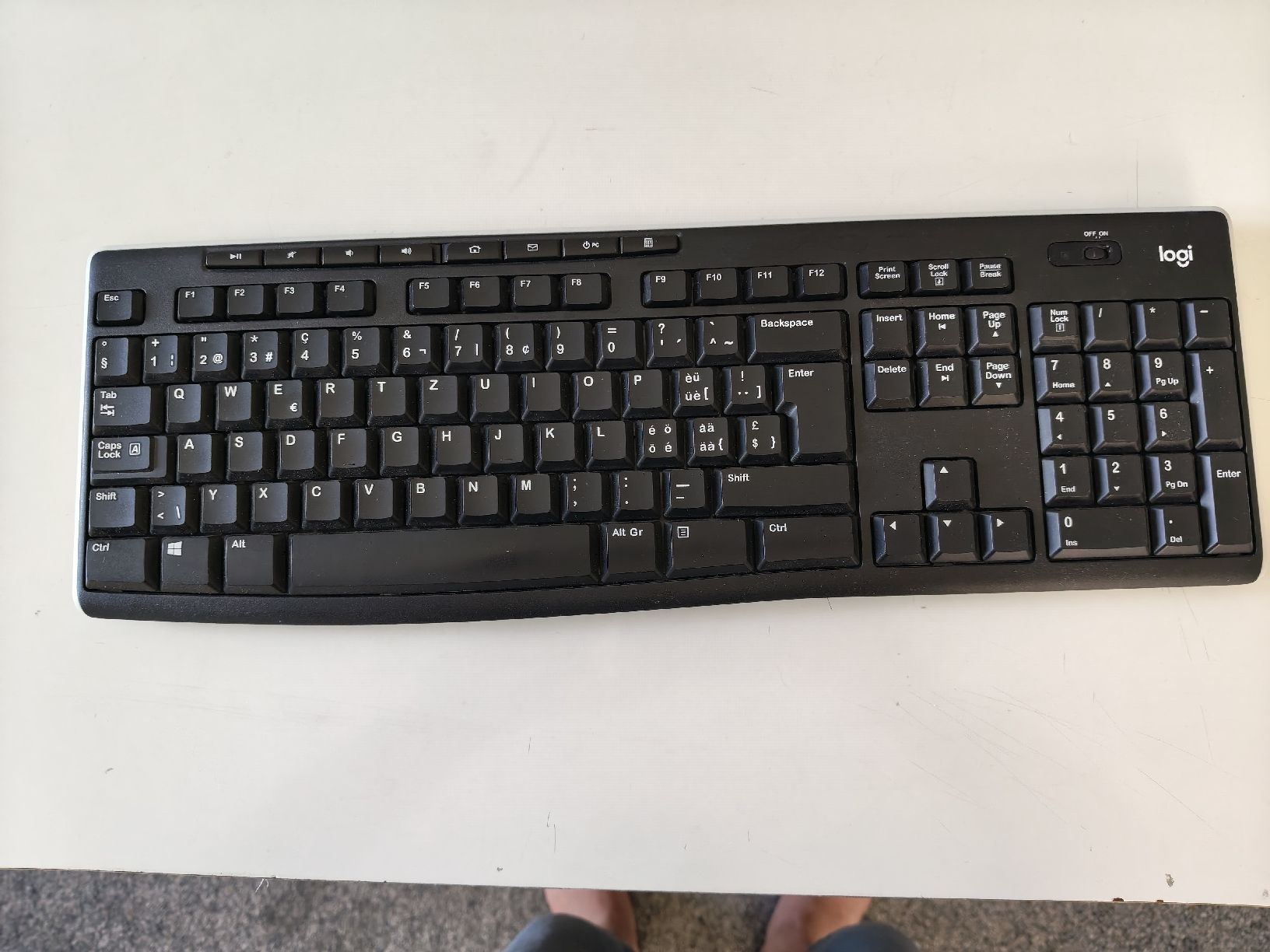 Logitech Tastaturen: Bluetooth Tastatur Logitech  – Gebraucht aus St. Gallen von Daniel74