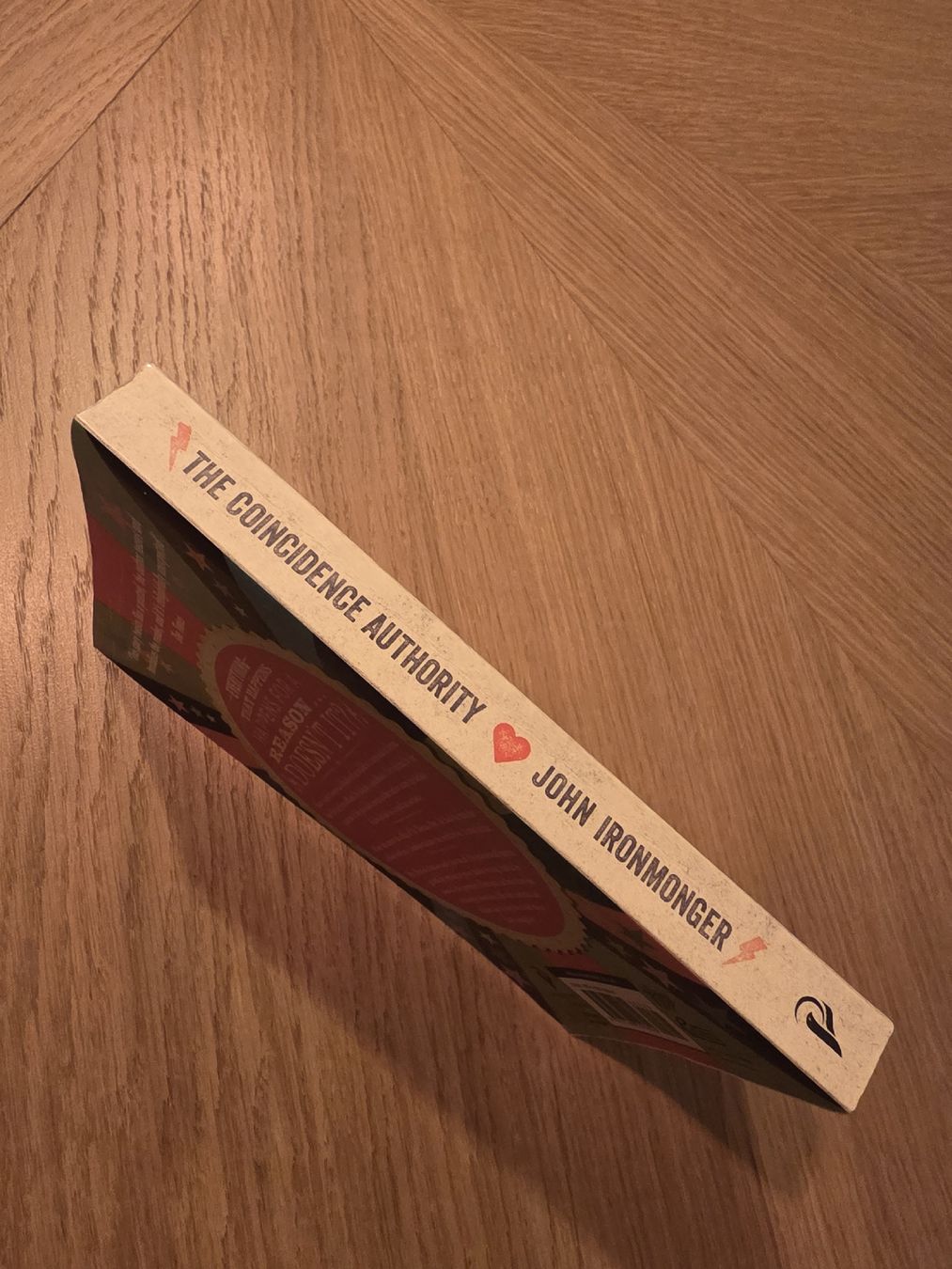 Libri: The Coincidence Authority - John Ironmonger, Paperback – Usato da Zürich venduto da Dani.M6 5