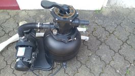 Sandfilterpumpe Pool Pumpe gebraucht guter Zustand