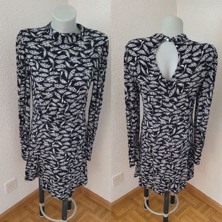 Neuw. Kleid Gr. 36 Princess goes Hollywood Federn
