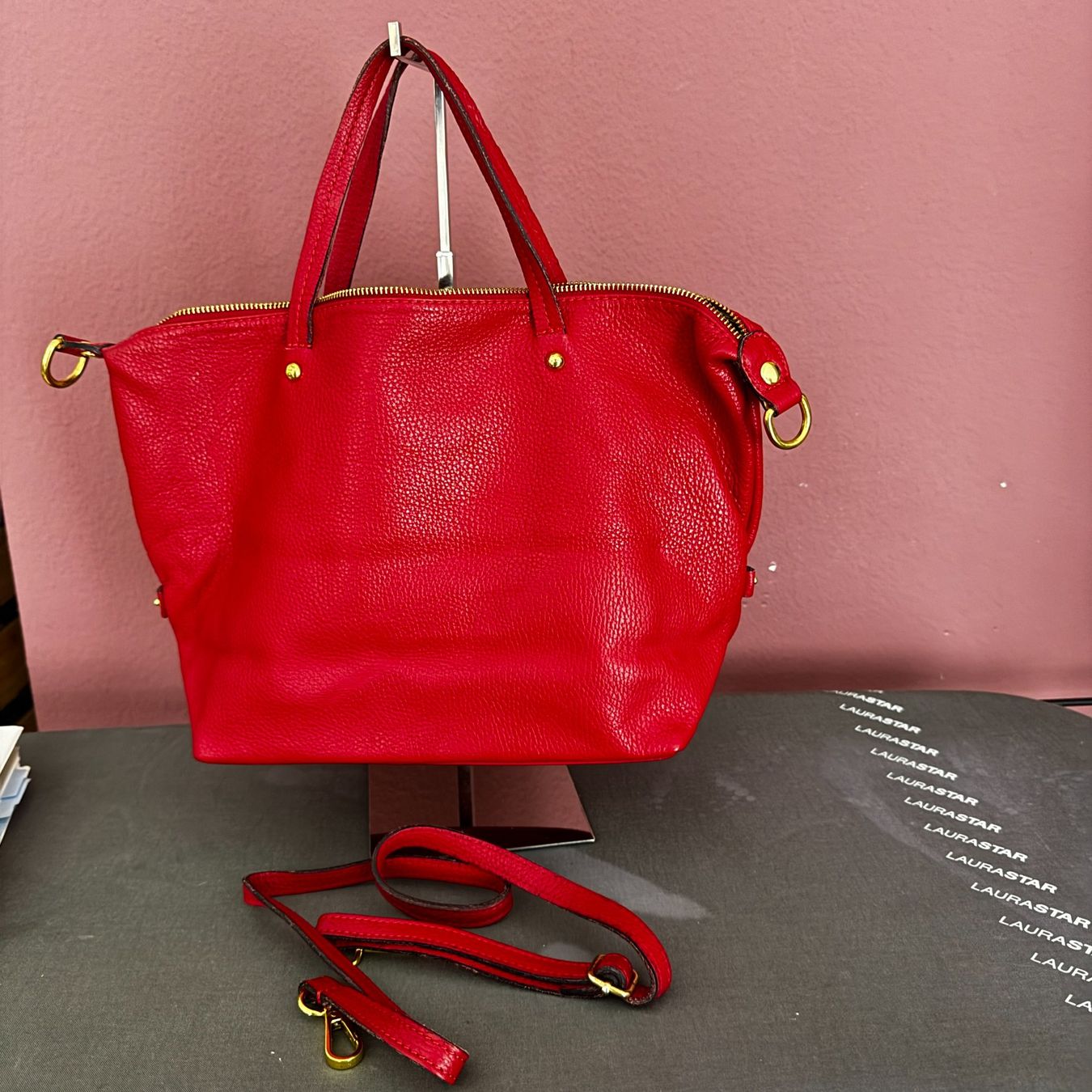 Sacs: Ledertasche rot - Shopper – D'occasion à Muttenz par einfach-schoen 1
