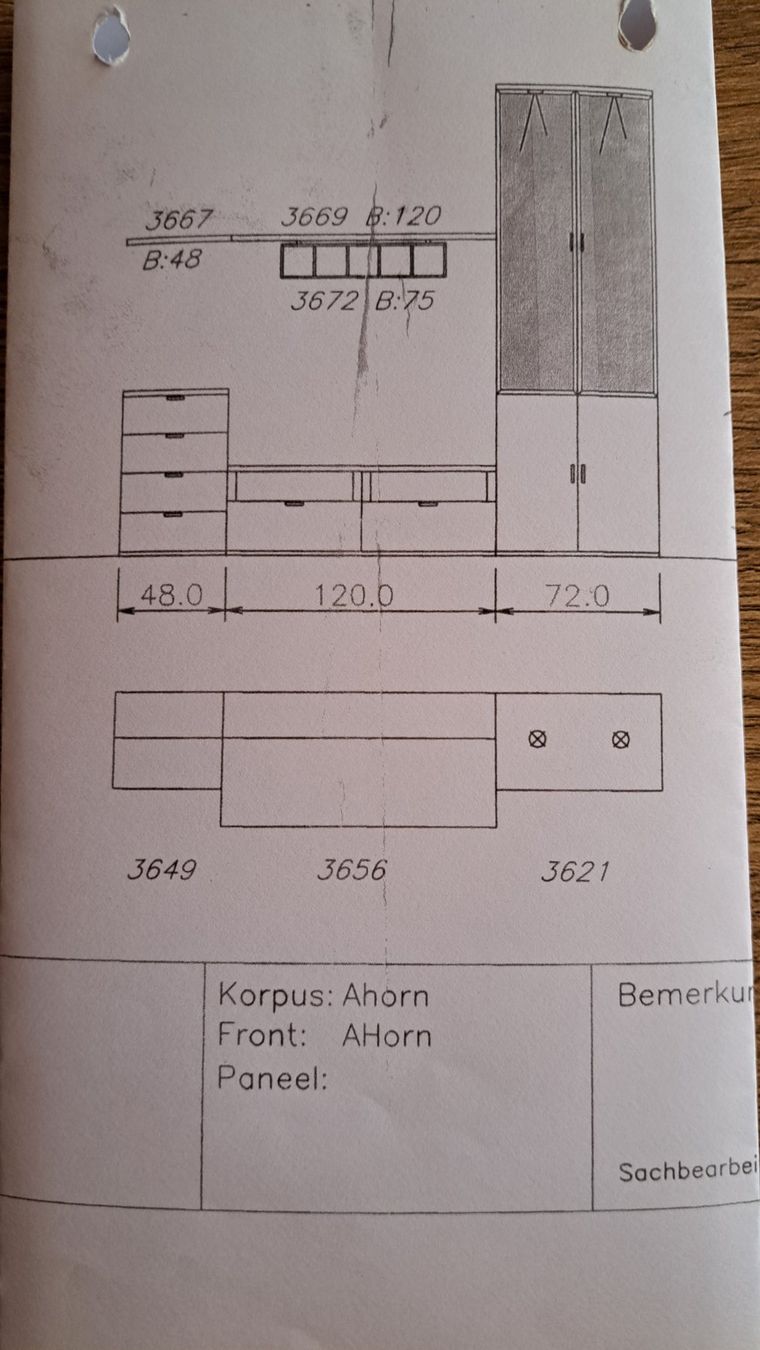 Mobili TV: Wohnwand Ahorn – Usato da Gommiswald venduto da Pm69 6