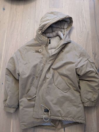Khaki Puffer Jacket