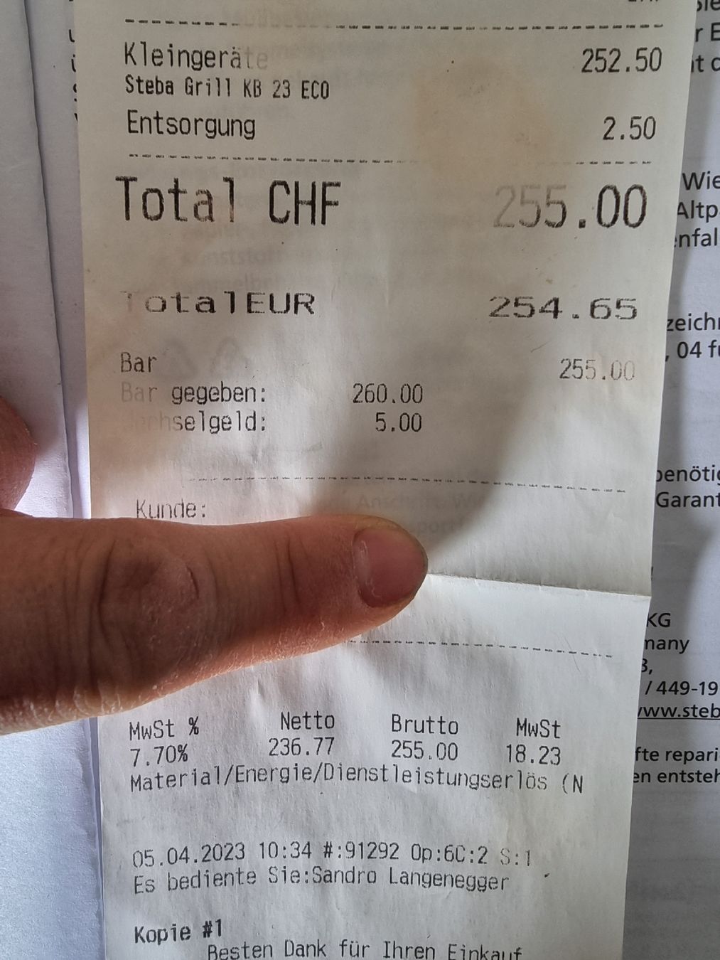 Steba Forni: Backofen Steba – Usato da Balzers venduto da Homeandgarden 5