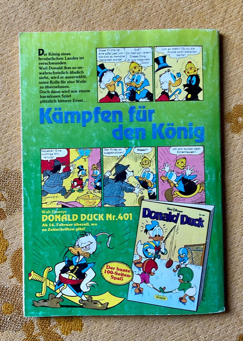 Comics: Donald Duck Taschenbuch Nr 400 von 1989 – Gebraucht aus Endingen von nathan05 9