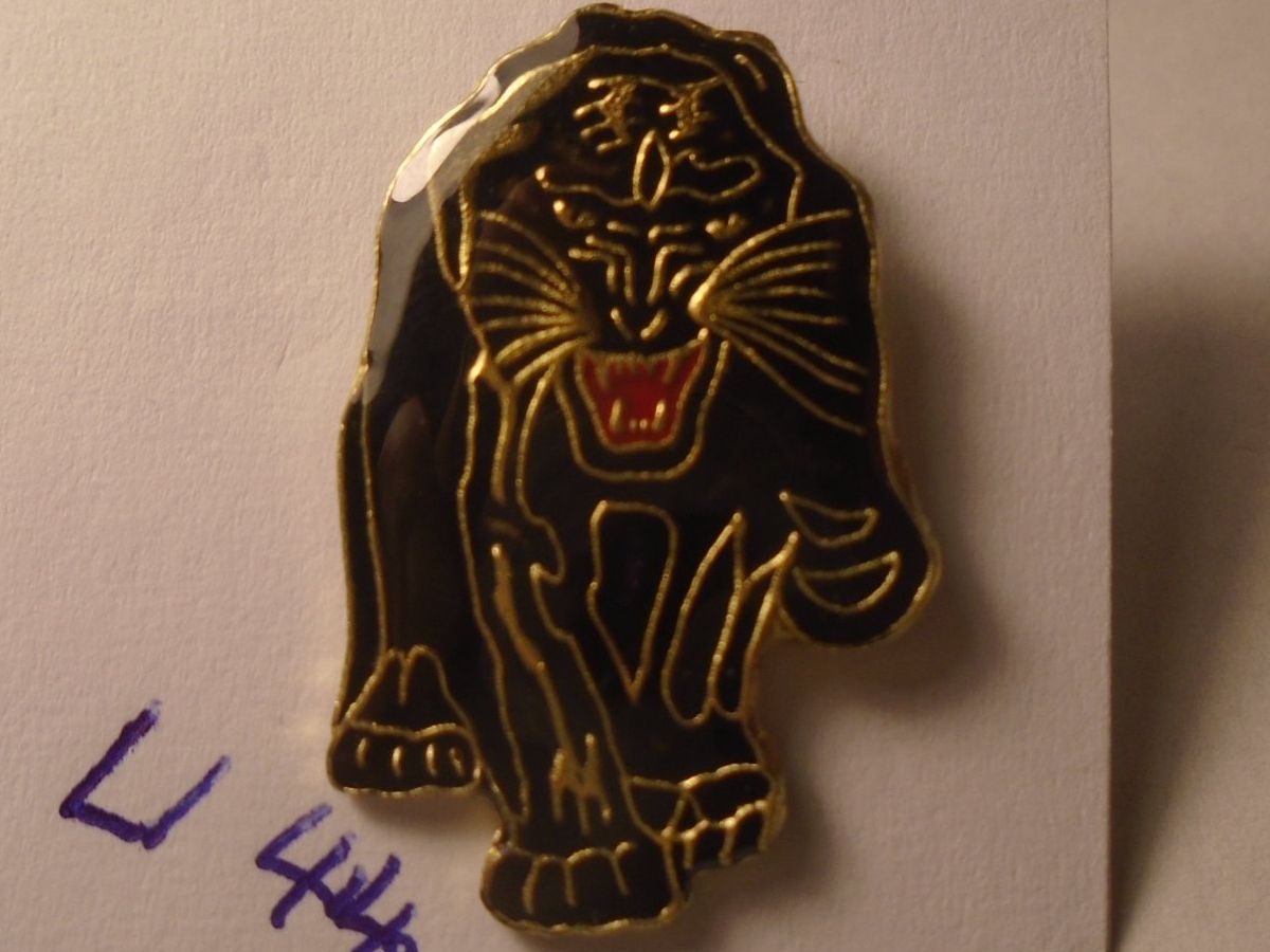 Plaketten & Abzeichen: 1 Schwarzer Panther Pin (U44) – Gebraucht aus Winterthur von Beli2000