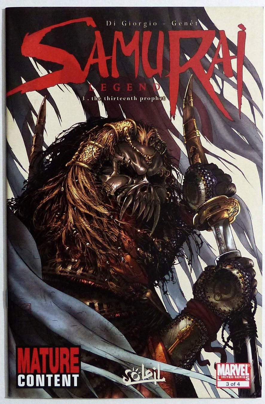 Fumetti: SAMURAI LEGEND 1-4 COMPLETE SERIE MATURE CONTENT MARVEL 2008 – Usato da Lugano venduto da YouWantUS 6