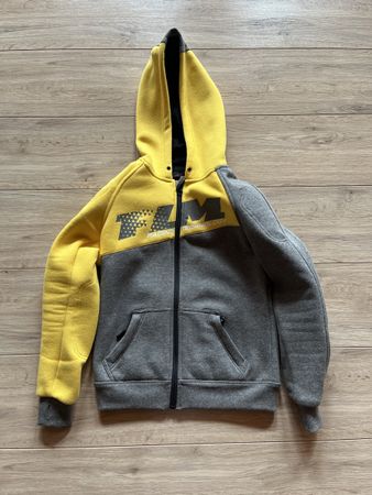 FLM Hoody Jacke, Grau/Gelb, Gr. 146/152, Top Zustand!