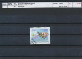 2012 FL, "Schmetterlinge IV", ET - Stempel