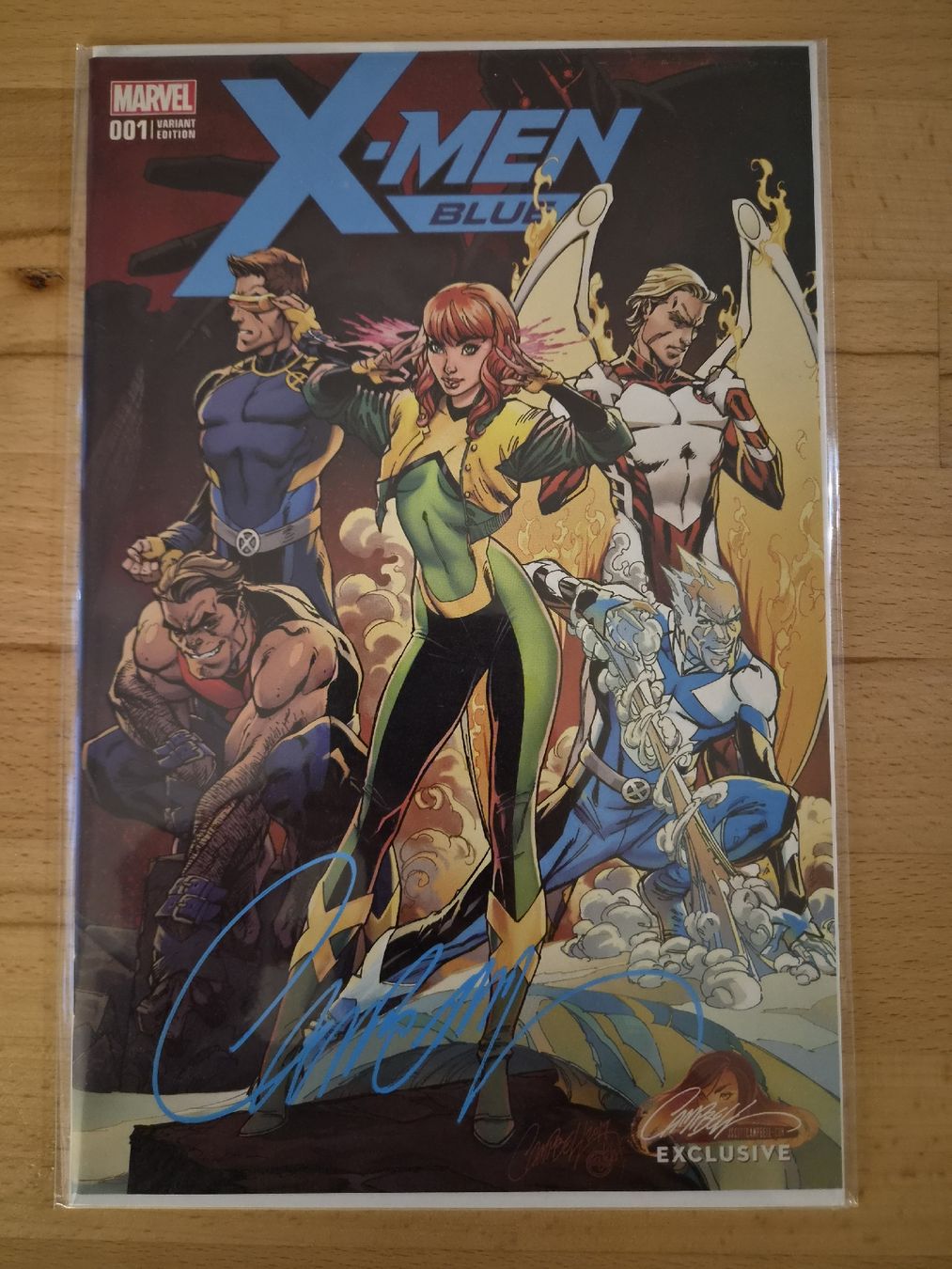 Fumetti: X-Men Blue #1 (JSC) – Nuovo e nell'imballaggio originale da Biel/Bienne venduto da collector_comics