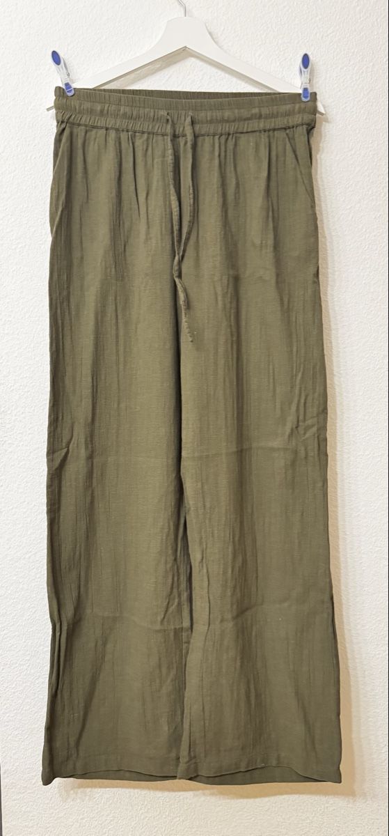 Only Pantaloni: Sommerhose Olivgrün – Nuovo (secondo la descrizione) da Luzern venduto da Leaaa