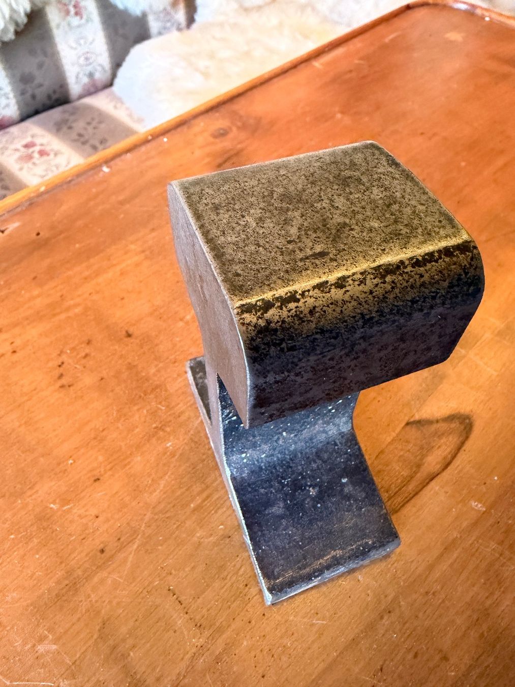 Attrezzi da lavoro: Teil einer Eisenbahnschiene, kleiner Mini-Amboss – Usato da Zofingen venduto da Schekke 3