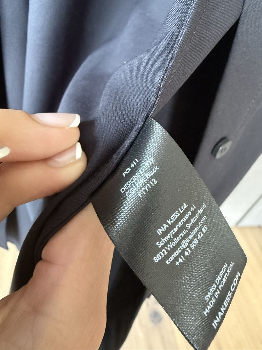 Ina Kess Camicette: INA KESS Hemd Bluse "Orlov" schwarz XXS neu – Nuovo (secondo la descrizione) da Habsburg venduto da franziska_81 8