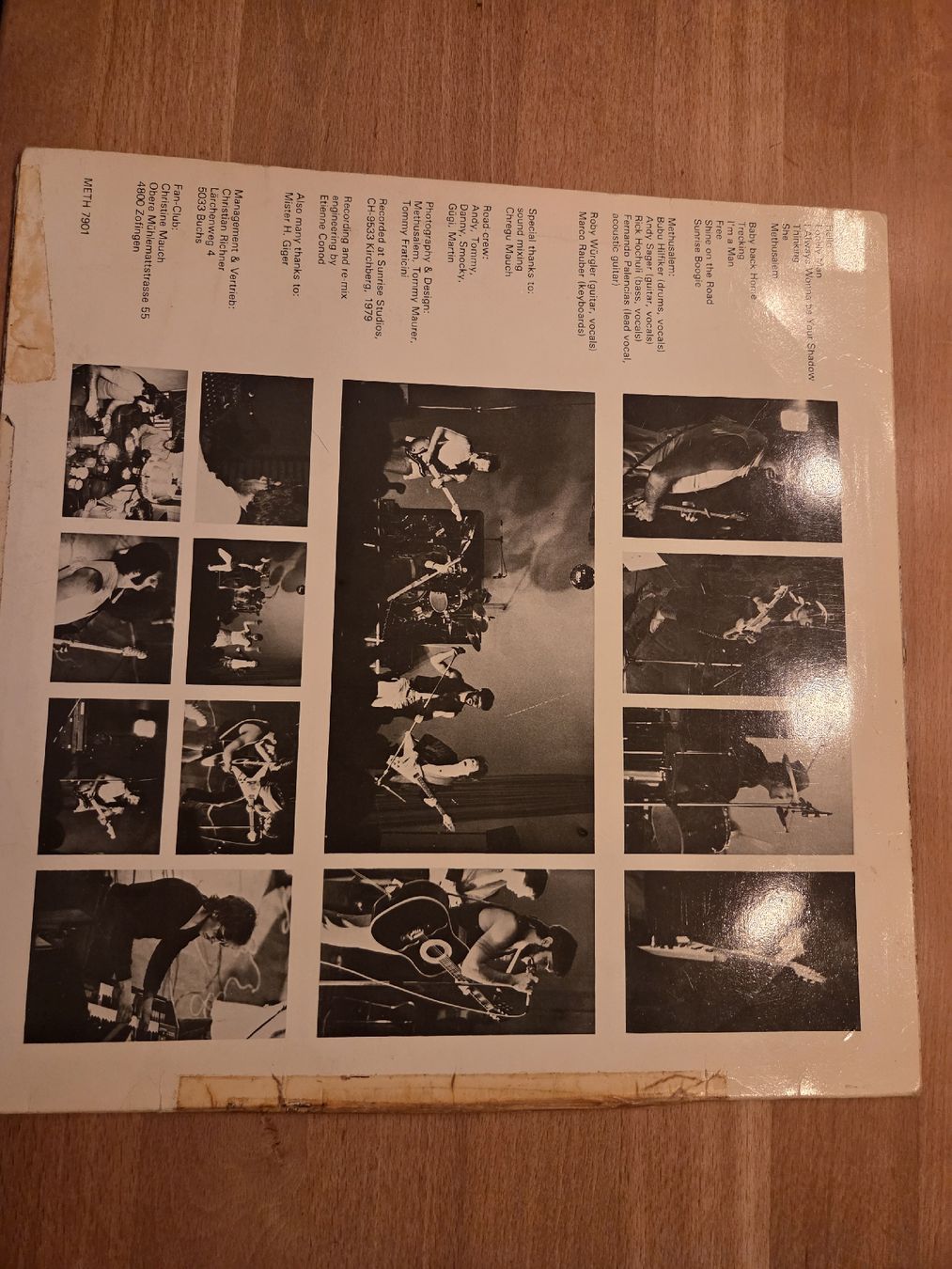 Dischi in vinile: METHUSALEM for our friends 1979 – Usato da Strengelbach venduto da Kilibilli 2