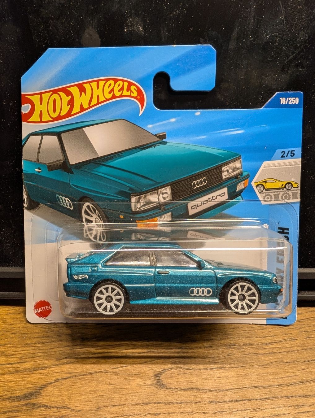 Hot Wheels Modellini d'auto: Heisses Hot Wheels Auto - Audi Quattro – Nuovo e nell'imballaggio originale da Davos-Platz venduto da v2cat
