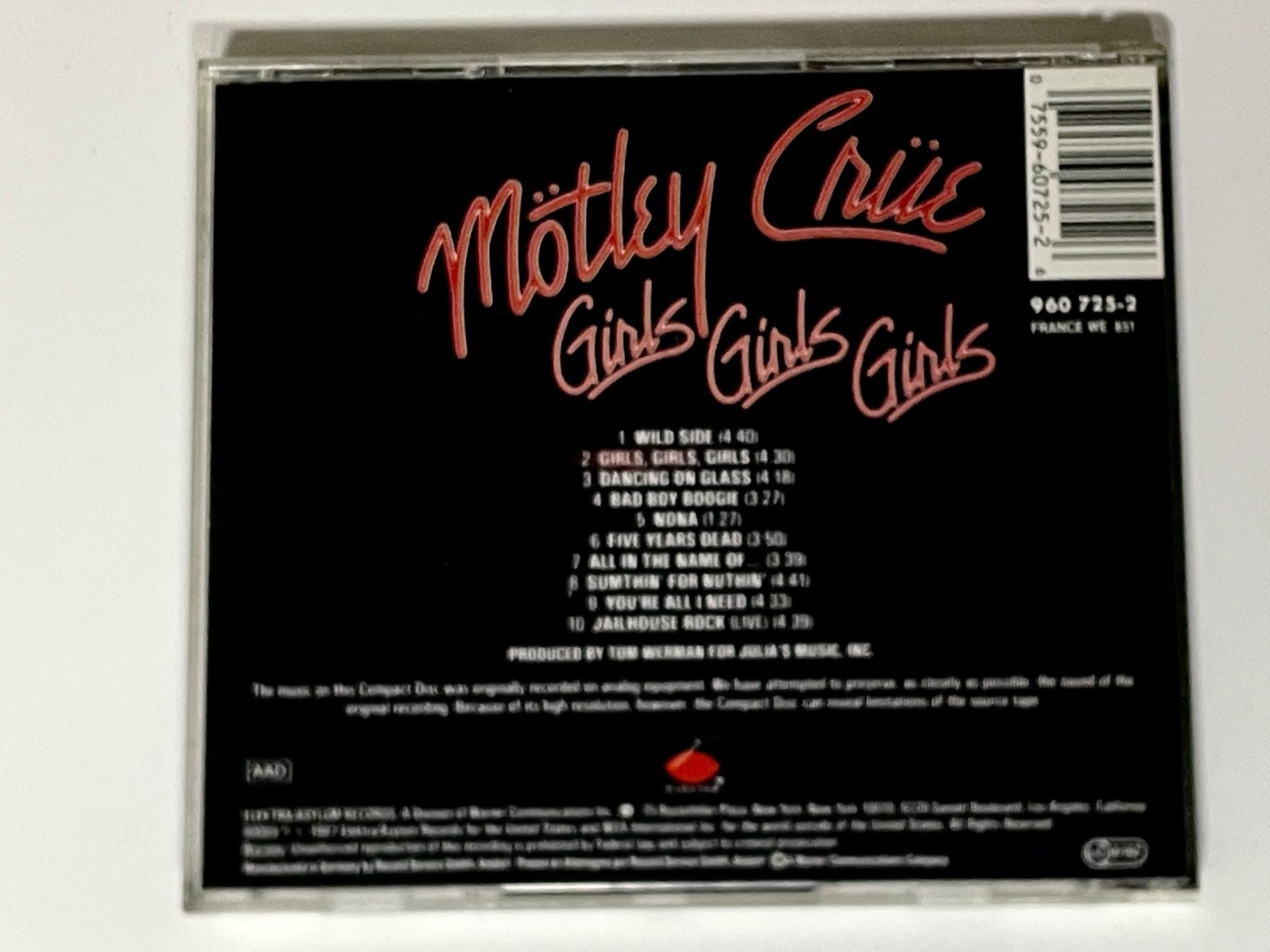 CDs: Mötley Crüe - Girls – Gebraucht aus Muri b. Bern von AdidasCollector 1