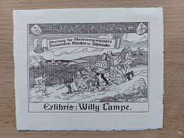 Exlibris Mathilde Ade - Orig. Grafik