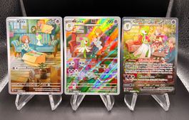 Pokémon SV1 Ralts IR Kirlia IR Gardevoir ex SIR Artwork Set