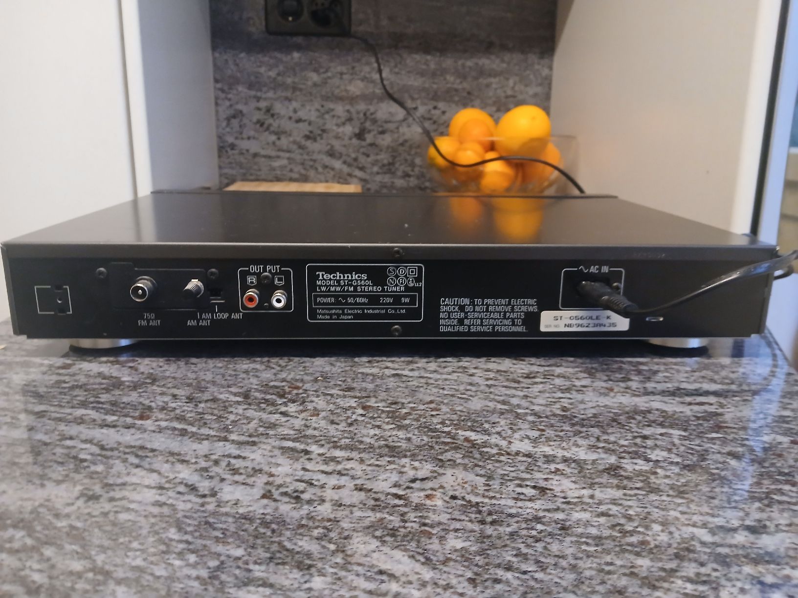 Technics Radio: Technics ST-G560L Tuner – Usato da Kriens venduto da BenjaminsTokey 1