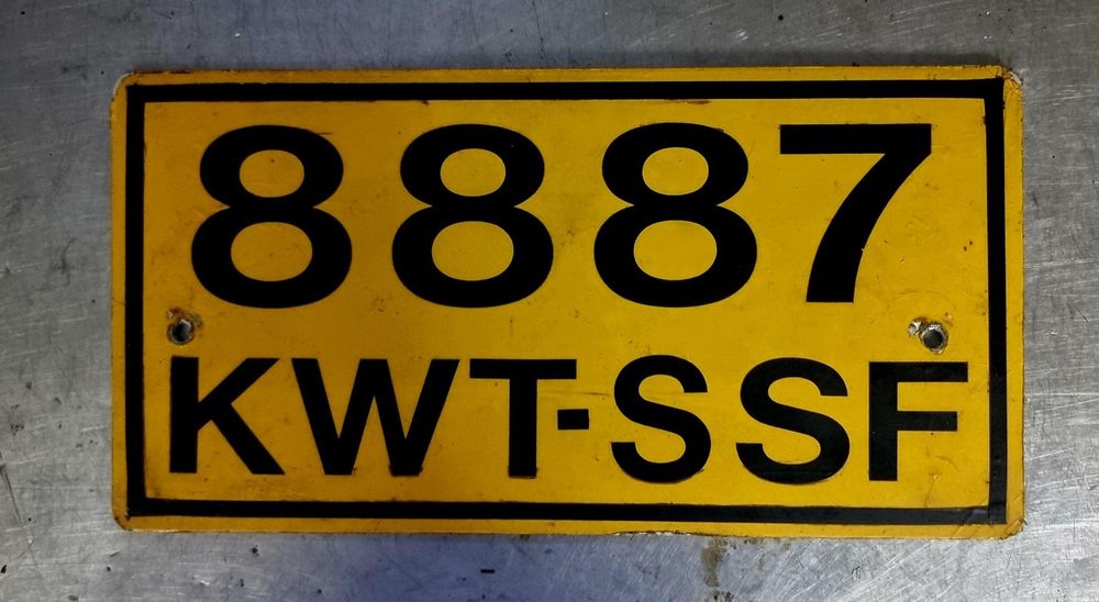 Plaque d'immatriculation Kaufen auf Ricardo