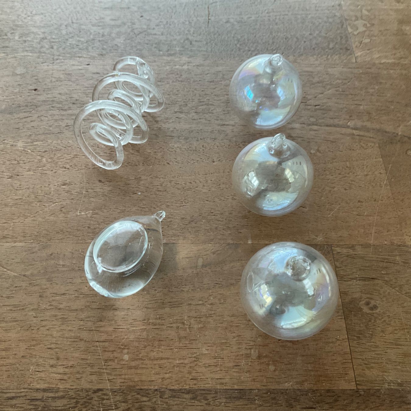 Glasi Hergiswil Tutte le decorazioni: Glas, Aufhänger – Usato da Wattwil venduto da Marlan3