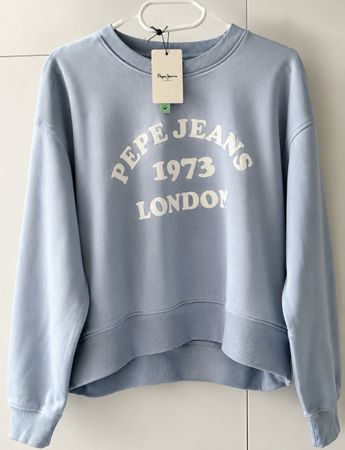 Pullover Pepe Jeans hellblau neu mit Etikett grösse xs