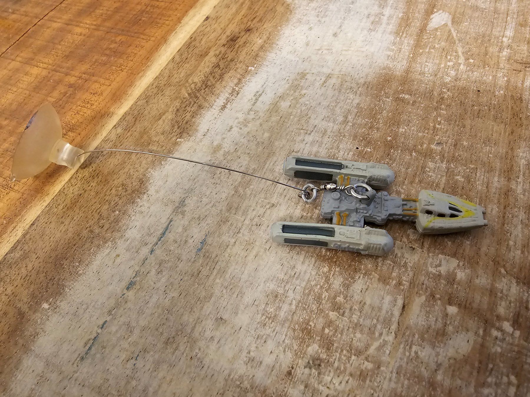 Star Wars Statuette: STAR WARS Dangler Mini Raumschiffe mit Saugknopf Applause – Nuovo (secondo la descrizione) da Ottenbach venduto da TimelessEmotions. 4
