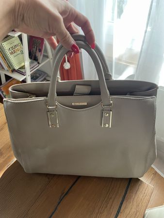 Hugo Boss Ledertasche beige Shopper Tasche neuwertig!