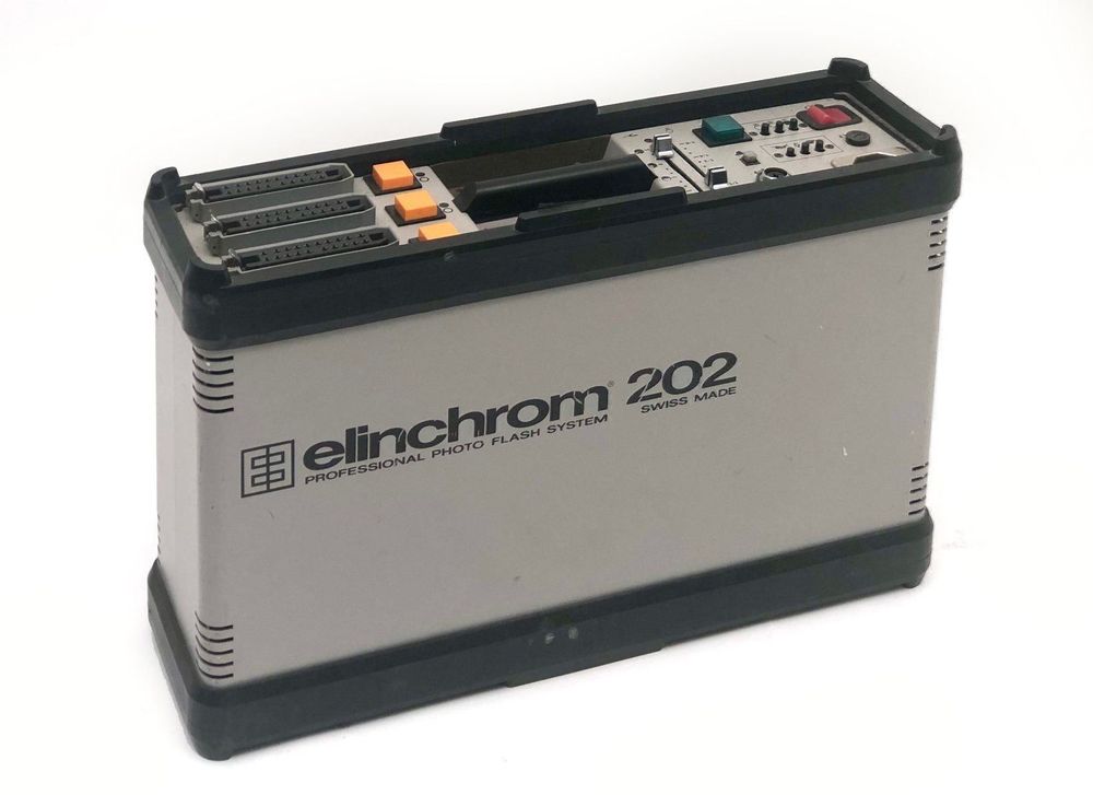 Kit Studio Elinchrom : 2 Générateurs 3000 AS + 5 Têtes A300N + Accessoires (occasion)
