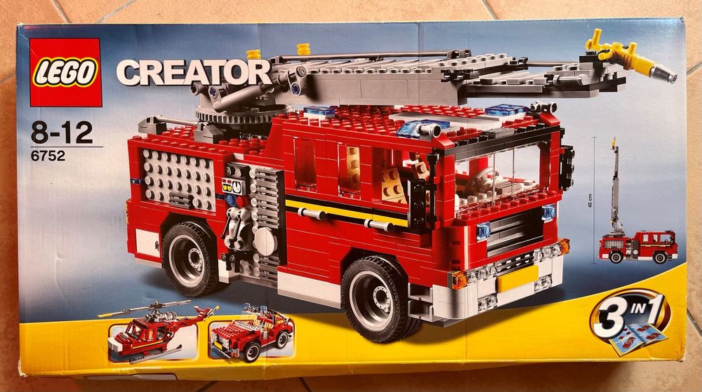 Lego Creator 6752 - Fire Rescue / Feuerehrauto (Neu und ...
