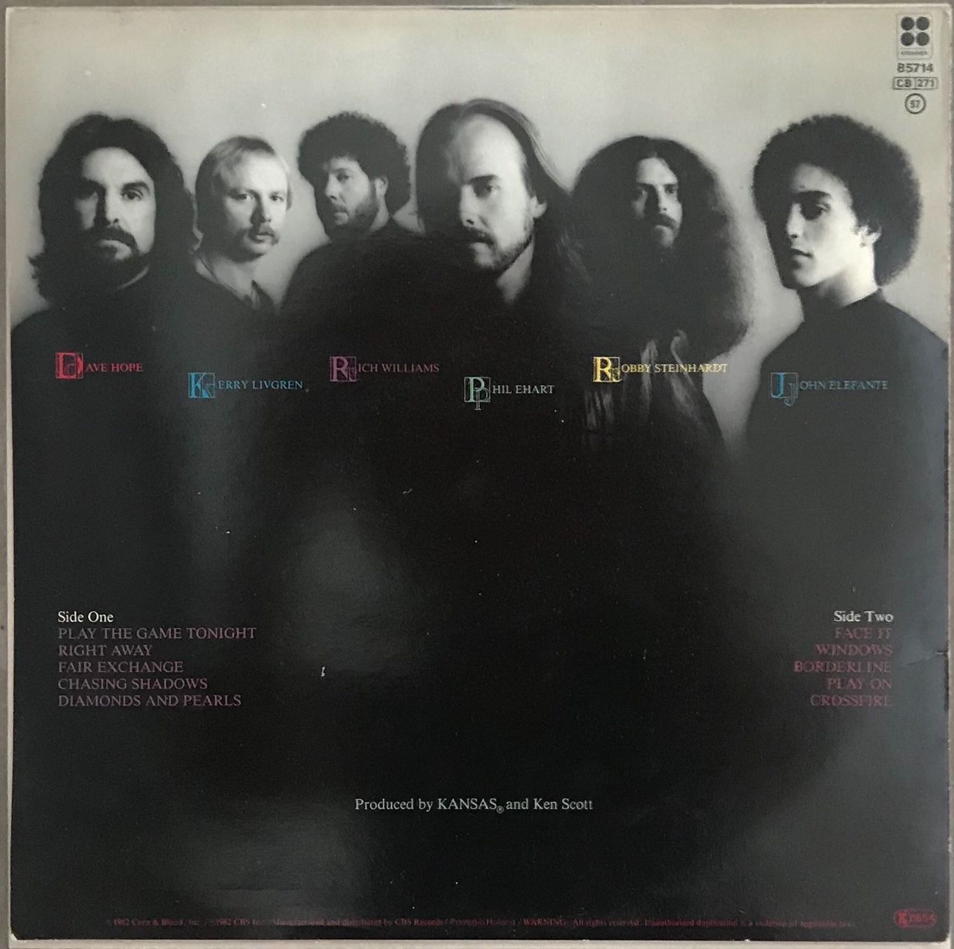 Dischi in vinile: KANSAS - VINYL CONFESSIONS - 33 Tours – Usato da Bussigny venduto da vinyl-pas-cher 1