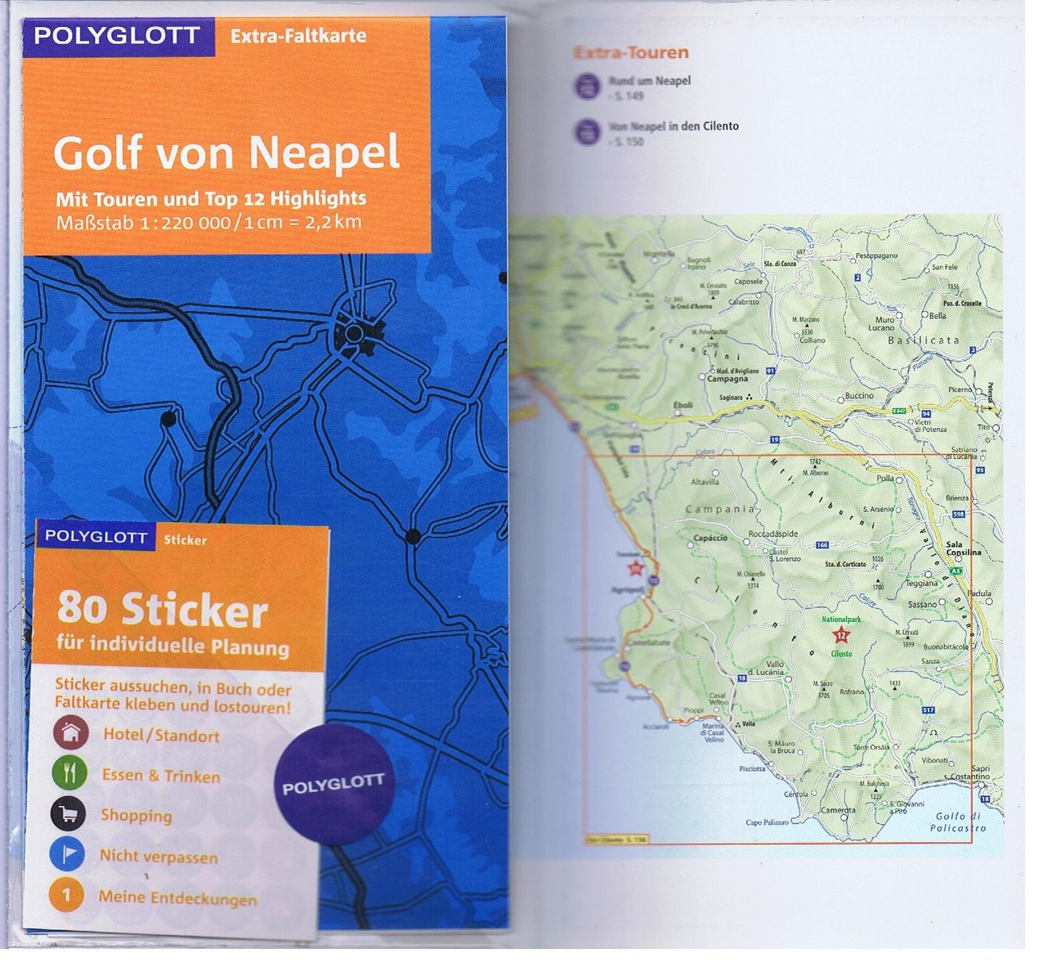 Libri: Golf von Neapel, Reiseführer von <Polyglott> – Usato da Unterengstringen venduto da Lastchance 4