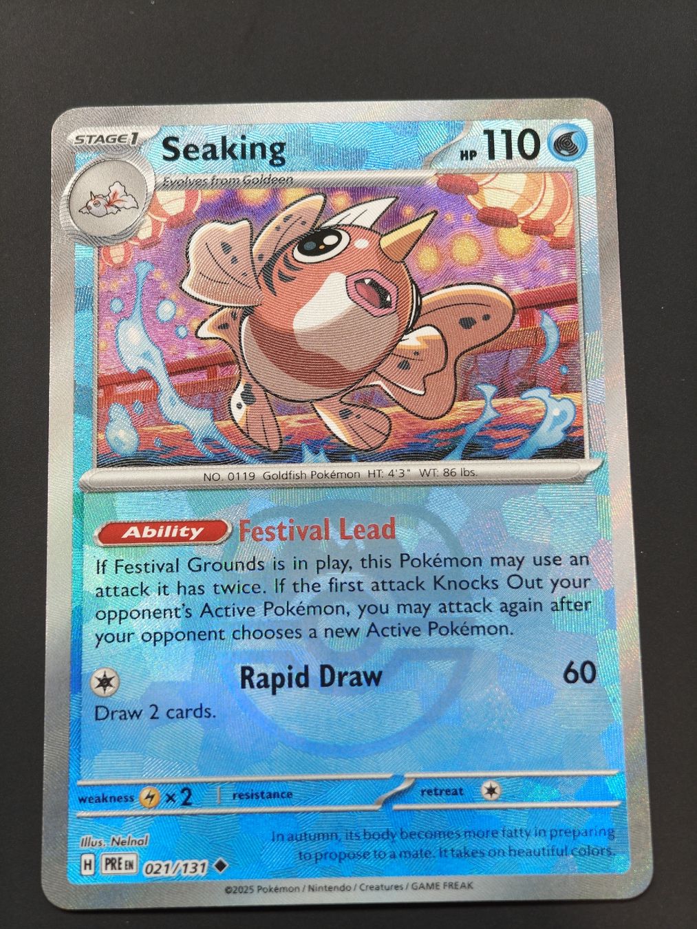 Pokémon Carte collezionabili: Seaking Masterball 021/131 EN – Nuovo (secondo la descrizione) da Therwil venduto da Cordachu_Trade 1