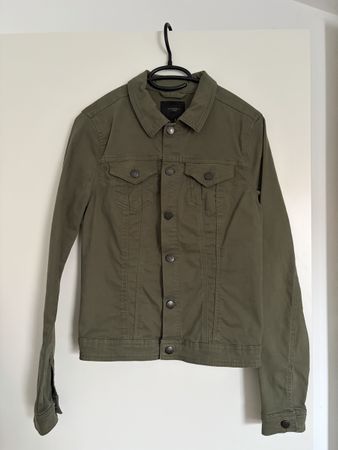 Veste en jean kaki taille S