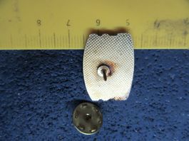 PAUKE TZROMMEL PIN GLASIERT GOLDIG