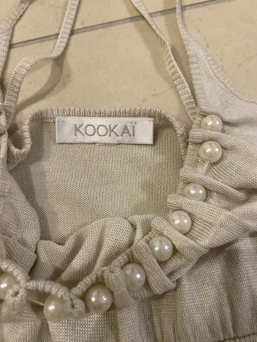 Kookai Tops: Kookai Trägertop mit Perlen Beige Gr. 38 – D'occasion à Rorschach par Lauraq12 4