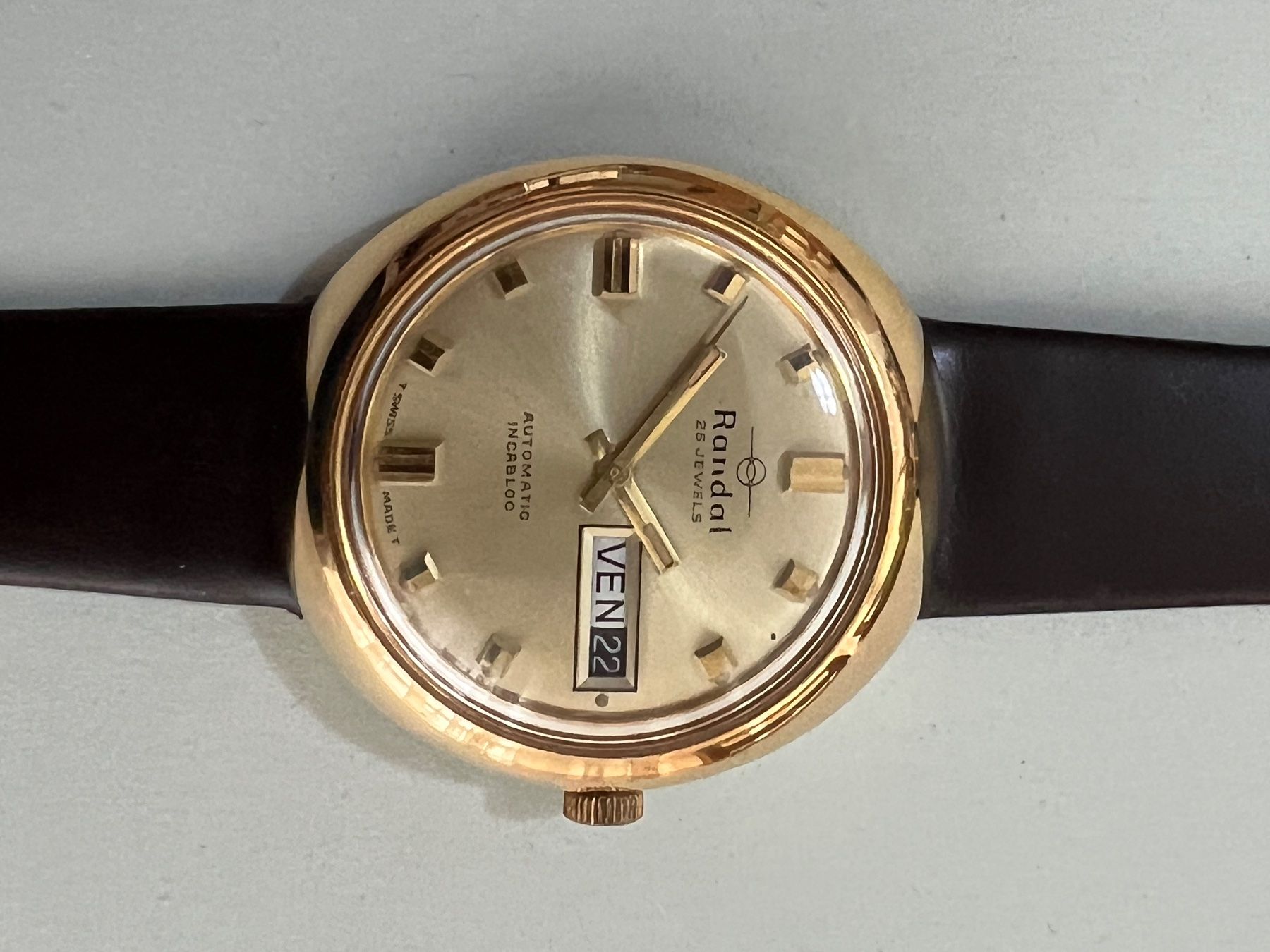 Swiss Orologi: Randal Automatique  VINTAGE – Usato da Vevey venduto da tono62 5