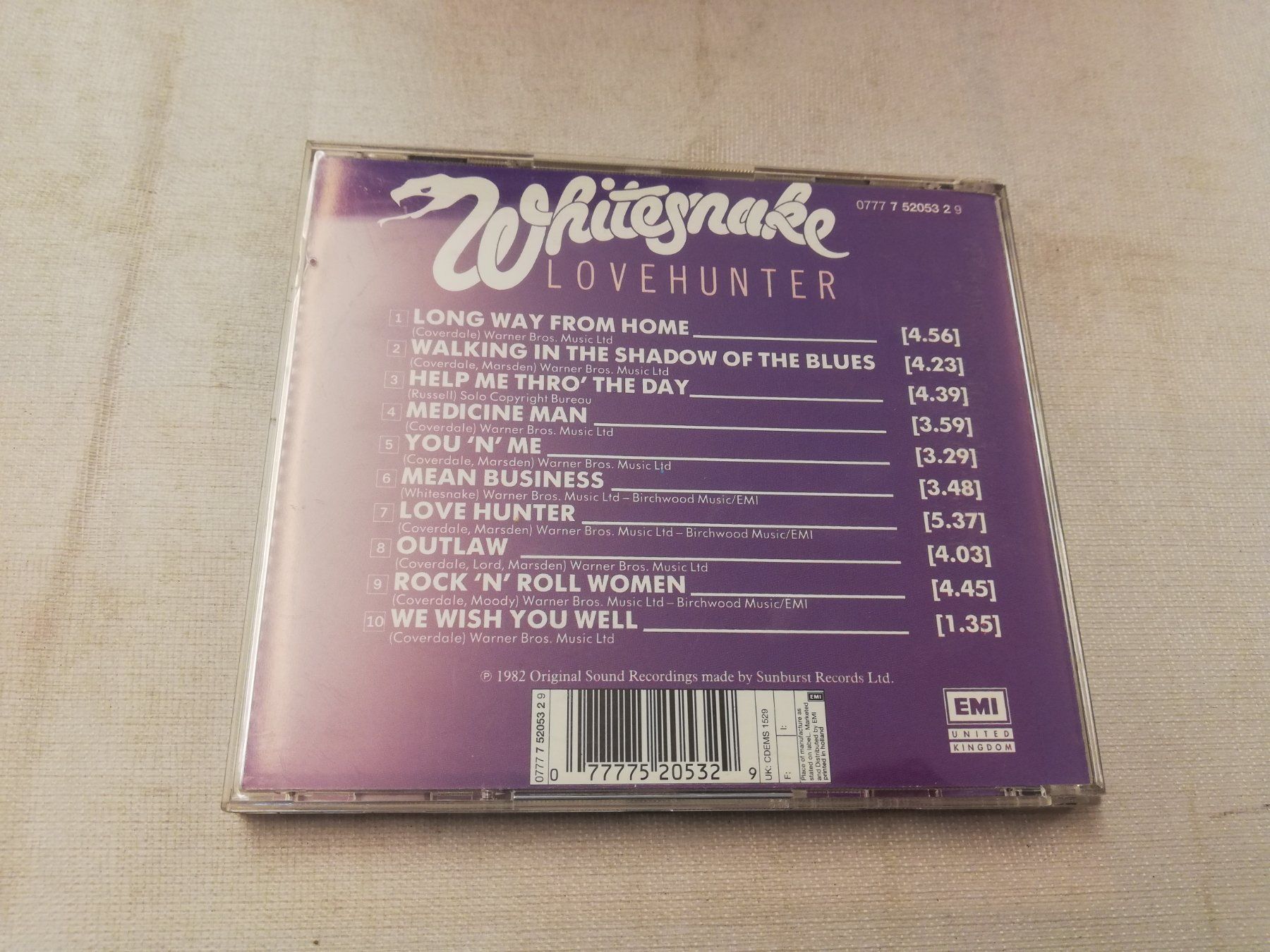 CD: WHITESNAKE - LOVEHUNTER – Usato da Bern venduto da Vinylsound.ch 1