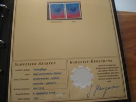 Abart "Geburt" 2009, **, Hell umrandeter Putzer, + Vergleich